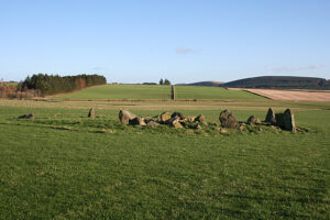 NJ6045 : Yonder Bognie Recumbent Stone Circle (1)