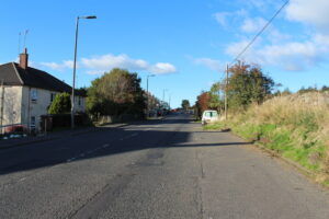 NS4111 : Road to Ayr at Polnessan