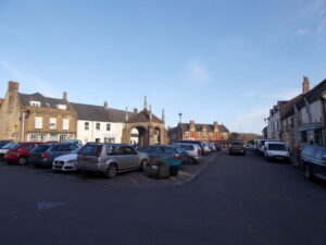 ST4801 : Beaminster: The Square from the west corner