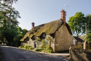 ST5704 : Evershot: Tess' Cottage