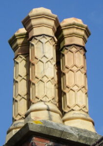 SU0611 : Chimneys, Edmondsham