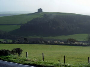 SY5685 : Passing St Catherine's Chapel on the way to Abbotsbury