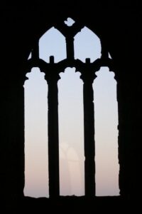 SY5784 : East window, St Catherine's Chapel, Abbotsbury