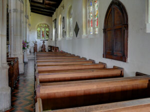 SY5785 : South Aisle, St Nicholas' Church Abbotsbury
