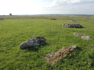 SY5787 : A sun setting on the stone circle