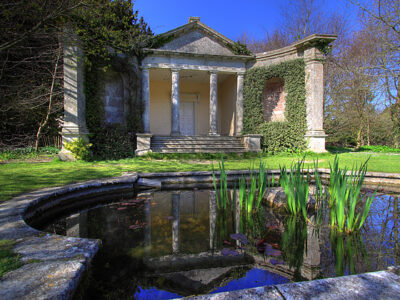 SY7190 : Lakeside Temple, Kingston Maurward Park