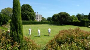 SY7191 : Kingston Maurward Gardens Croquet Lawn