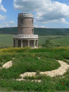 SY9078 : Kimmeridge: Clavell Tower – old and new positions