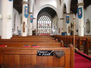 SY9287 : Interior, Lady St. Mary Church, Wareham