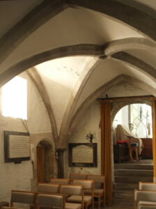 SY9287 : South Chapel, Lady St Mary church, Wareham