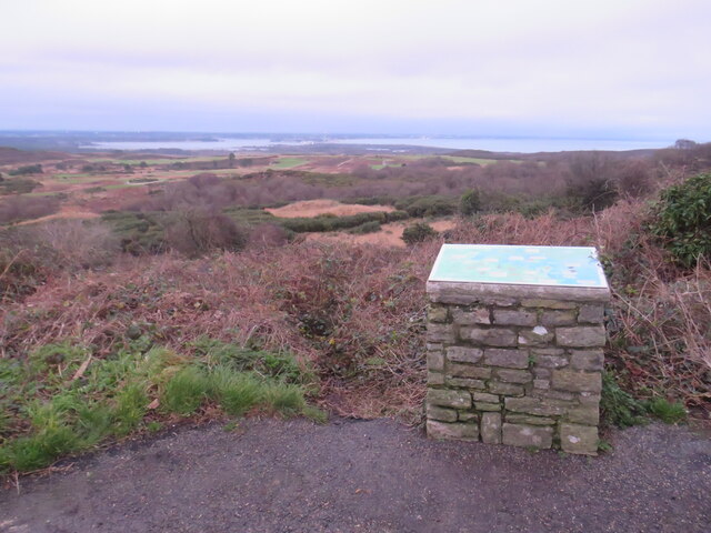 SZ0081 : Viewpoint near Studland, Isle of Purbeck