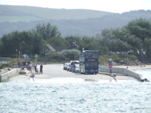 SZ0386 : Shell Bay ferry slipway