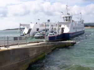 SZ0387 : Chain Ferry, Sandbanks