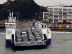 SZ0387 : The Sandbanks Chain Ferry