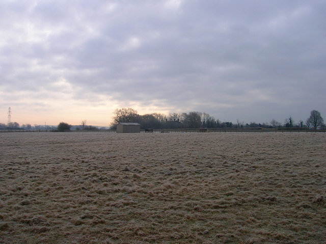 TQ2419 : Paddocks, Great Wapses Farm