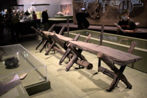 TQ2981 : Oak causeway from the Somerset levels